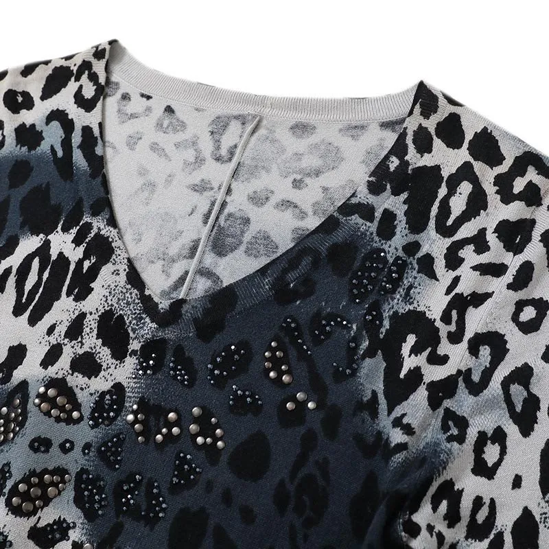 Women's Leopard Print Tunic-2